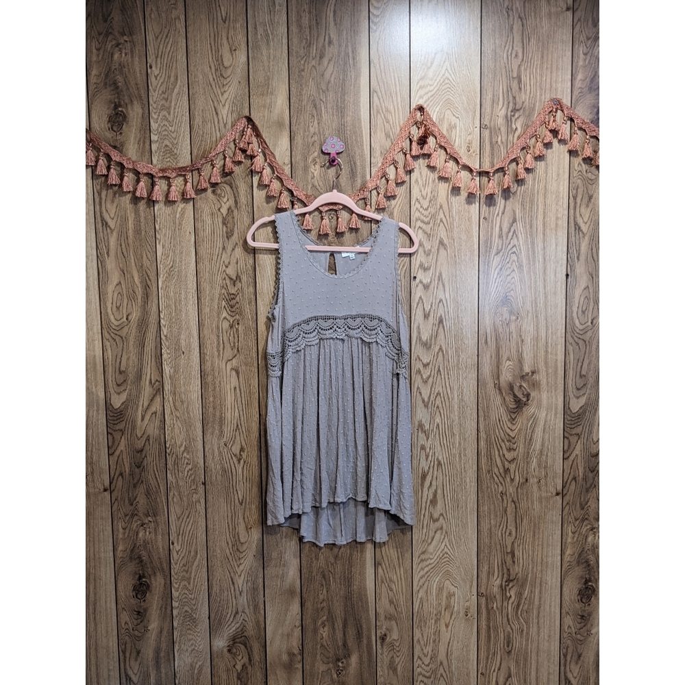 Boho Umgee Flowy Tank Top